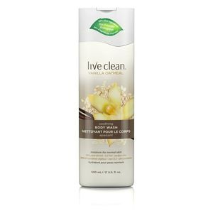 🔥 Live Clean Vanilla Oatmeal Soothing Body Wash 17 oz Eco Friendly